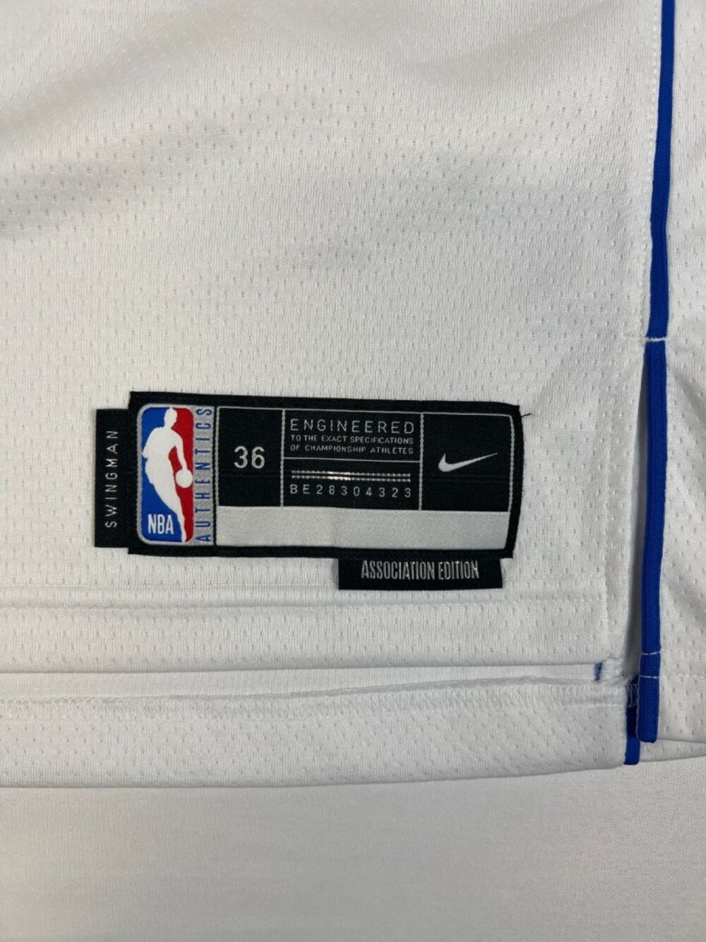 Nike Cooper Flagg Dallas Mavericks Jersey Youth XS 36 White Association Edition - Picture 3 of 9